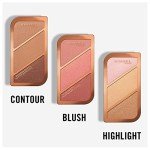 Rimmel Sculpting Highlighter Palette - Coral Glow