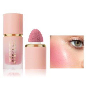Lightweight Matte Cream Liquid Blush in Pink
