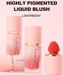 Lightweight Matte Cream Liquid Blush in Pink