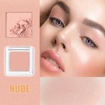 Nude Peach Matte Blush for Natural Glow