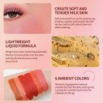 Lightweight Matte Cream Liquid Blush in Pink