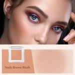 Matte Blusher Palette for Natural Cheek Color