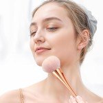 Rose Gold Large Setting Powder Brushes Set of 2