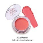 PHOERA Matte Peach Blush Cream Palette