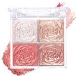 Xumann Long-Lasting Shimmer Blush Palette - 4 Colors