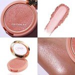 Oulac Pink Luminous Cheek Blusher and Highlighter