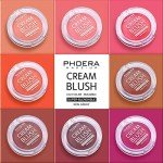 PHOERA Matte Peach Blush Cream Palette