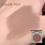 Brown Matte Blusher and Bronzer Makeup Palette