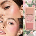 3-Color Matte Blush Palette for Cheeks