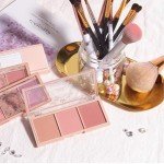 3-Color Matte Blush Palette for Cheeks