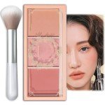 3-in-1 Matte Blush for Glowing Skin