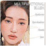3-in-1 Matte Blush for Glowing Skin