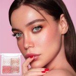 Glitter Blush Palette - 4 Shimmering Colors