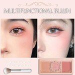 3-in-1 Matte Blush for Glowing Skin