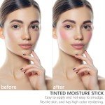 AYNKH 3-in-1 Blush Stick for Cheeks, Lips, Eyes