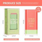 LOPHE 3-in-1 Lipstick and Blusher Stick