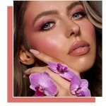 Tricolor Blush Palette with Fiber Brush – Long-Lasting Color