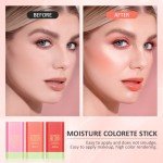 LOPHE 3-in-1 Lipstick and Blusher Stick