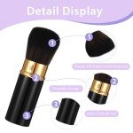 Grevosea Retractable Kabuki Brushes - 2 Pack