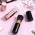 Grevosea Retractable Kabuki Brushes - 2 Pack