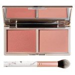 Blush Powder Palette with Mirror & Brush
