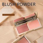 Blush Powder Palette with Mirror & Brush