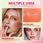 Coral Orange Creamy 3-in-1 Multi-Stick Blush