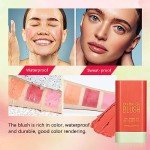 Coral Orange Creamy 3-in-1 Multi-Stick Blush