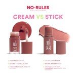 3INA No-Rules Matte Blush Stick 503 – Nude