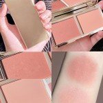 Blush Powder Palette with Mirror & Brush