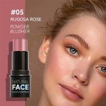 Cream Blush Stick for Cheeks - Waterproof & Lightweight