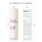 Versatile Cream Blush Stick for Mature Skin