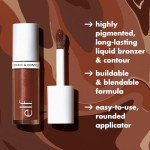 e.l.f. Camo Liquid Bronzer & Contour - Light