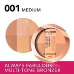 Bourjois Long-Lasting Bronzing Powder - Medium 001