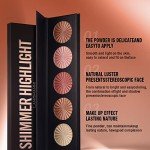 Brightening Highlighter Powder Palette for Radiant Skin
