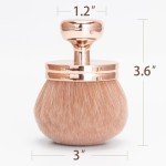 Extra Large Rose Gold Body Makeup Brush Set
