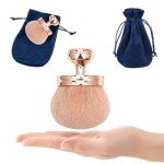 Extra Large Rose Gold Body Makeup Brush Set