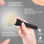 Large Fluffy Kabuki Powder Makeup Brush
