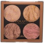 Makeup Revolution Cheek Kit: Bronzer & Highlighter Palette