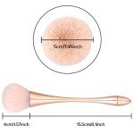Hugttt Large Soft Mineral Powder Brush Set