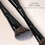 KINGMAS Dual-Ended Foundation & Bronzer Makeup Brush