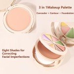 Herbenjoy Full Coverage Concealer Palette - 8 Shades