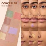 Herbenjoy Full Coverage Concealer Palette - 8 Shades