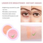 Brightening Under Eye Concealer with Brush and Color Corrector