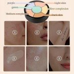 6-in-1 Face Palette for Blemishes & Dark Circles