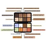 Pro Colour Correcting Makeup Palette with Brushes