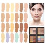 Phoera Cream Concealer and Contour Palette - Deep