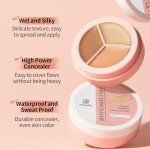 O'KADY Full Coverage Concealer Palette with Brush