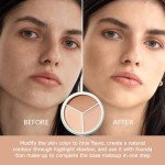 Full Coverage Creamy Concealer Palette with Brush