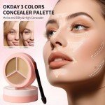 O'KADY Full Coverage Concealer Palette with Brush
